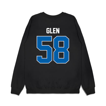 Buffalo - NCAA Football : Matthew Glen - Vintage Helmet Premium Crewneck Sweatshirt-1
