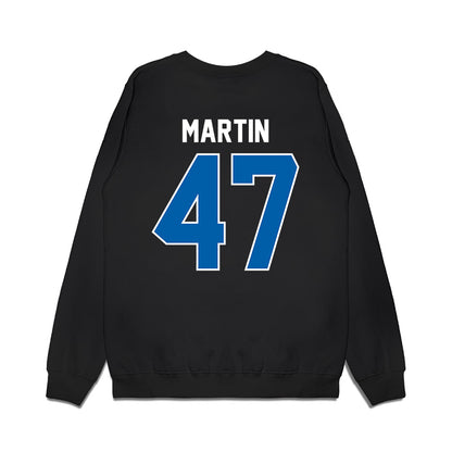 Buffalo - NCAA Football : Christopher Martin - Vintage Helmet Premium Crewneck Sweatshirt-1