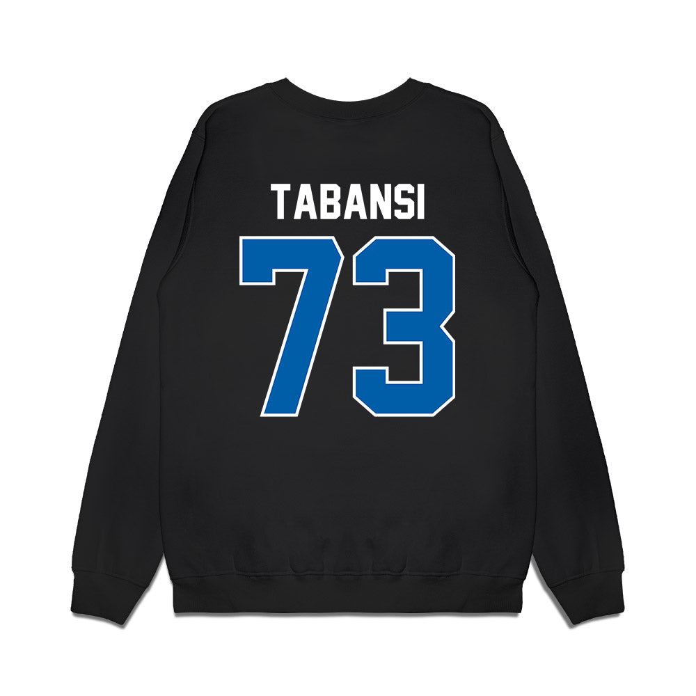 Buffalo - NCAA Football : Henry Tabansi - Vintage Helmet Premium Crewneck Sweatshirt-1
