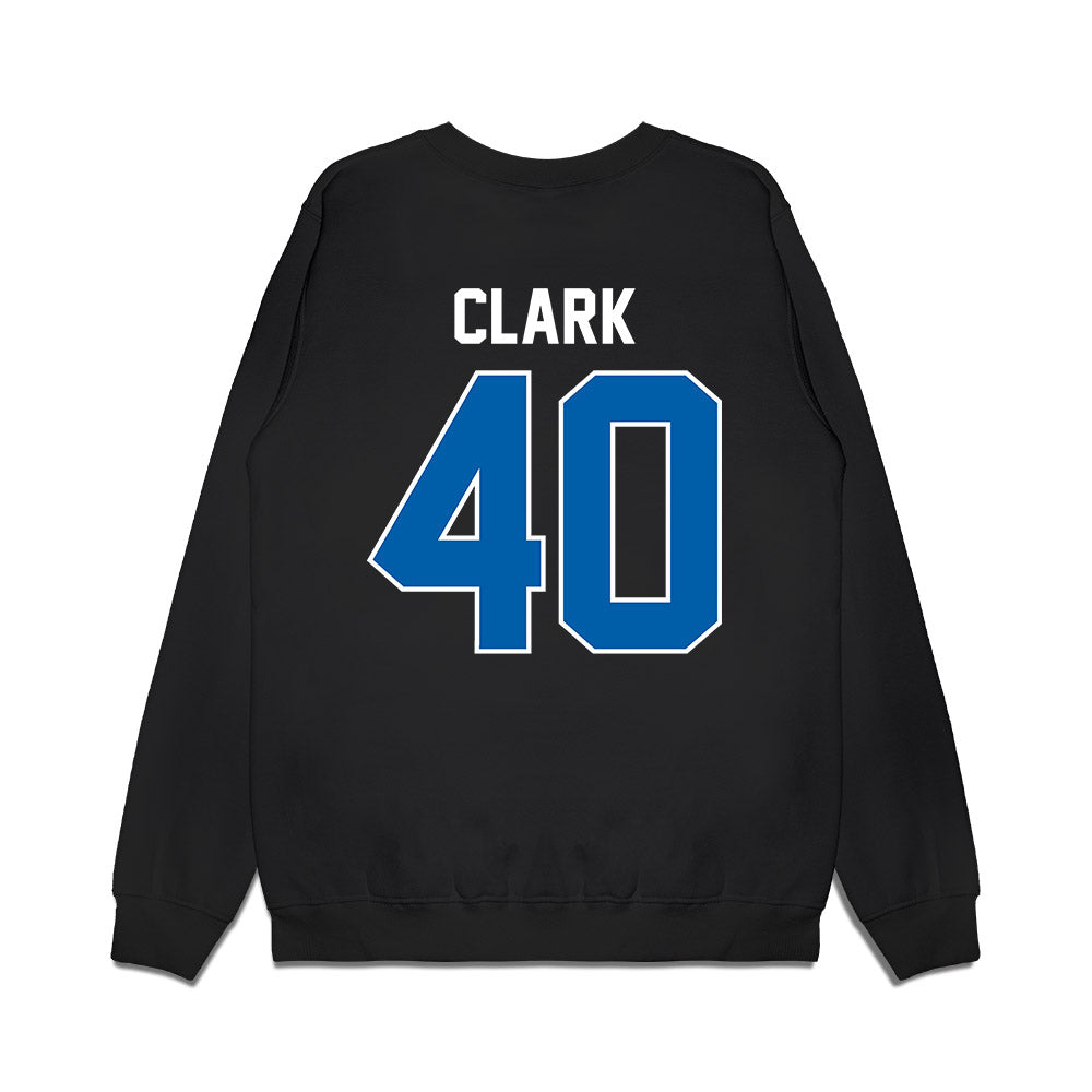 Buffalo - NCAA Football : William Clark - Vintage Helmet Premium Crewneck Sweatshirt-1
