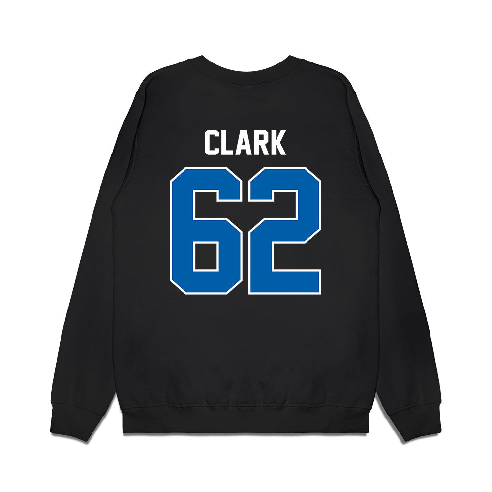 Buffalo - NCAA Football : Paul Clark - Vintage Helmet Premium Crewneck Sweatshirt-1