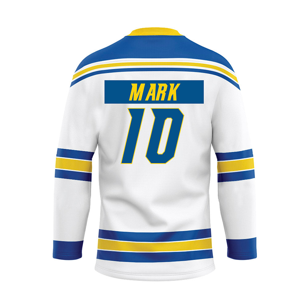 Delaware - NCAA Ice Hockey : Danica Mark - White Hockey Jersey-1