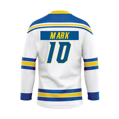 Delaware - NCAA Ice Hockey : Danica Mark - White Hockey Jersey-1