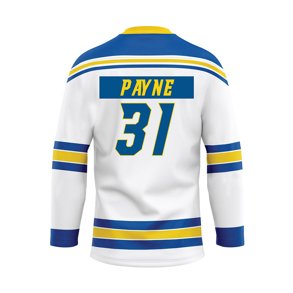 Delaware - NCAA Ice Hockey : Charlotte Payne - White Hockey Jersey-1