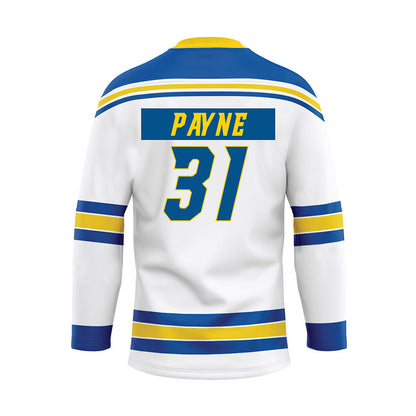 Delaware - NCAA Ice Hockey : Charlotte Payne - White Hockey Jersey-1