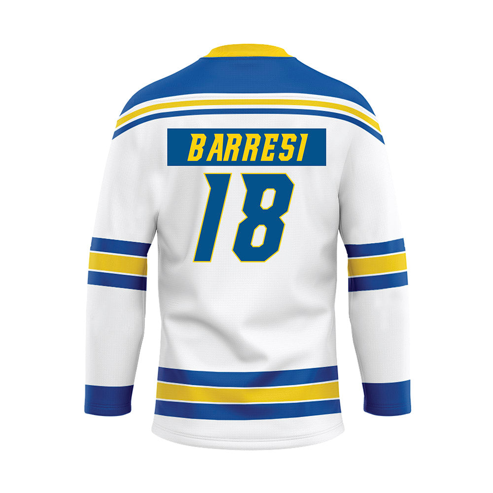 Delaware - NCAA Ice Hockey : Francesca Barresi - White Hockey Jersey-1