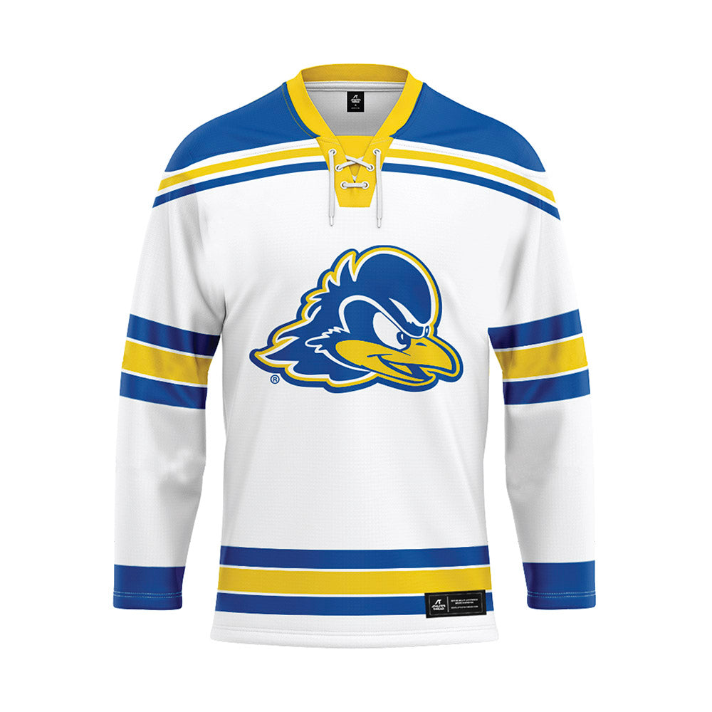 Delaware - NCAA Ice Hockey : Mattie Robitzer - White Hockey Jersey-0