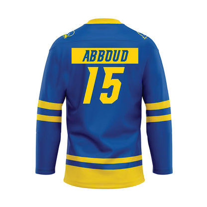 Delaware - NCAA Ice Hockey : Wren Abboud - Royal Hockey Jersey-1