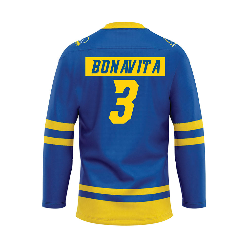 Delaware - NCAA Ice Hockey : Maddie Bonavita - Royal Hockey Jersey-1
