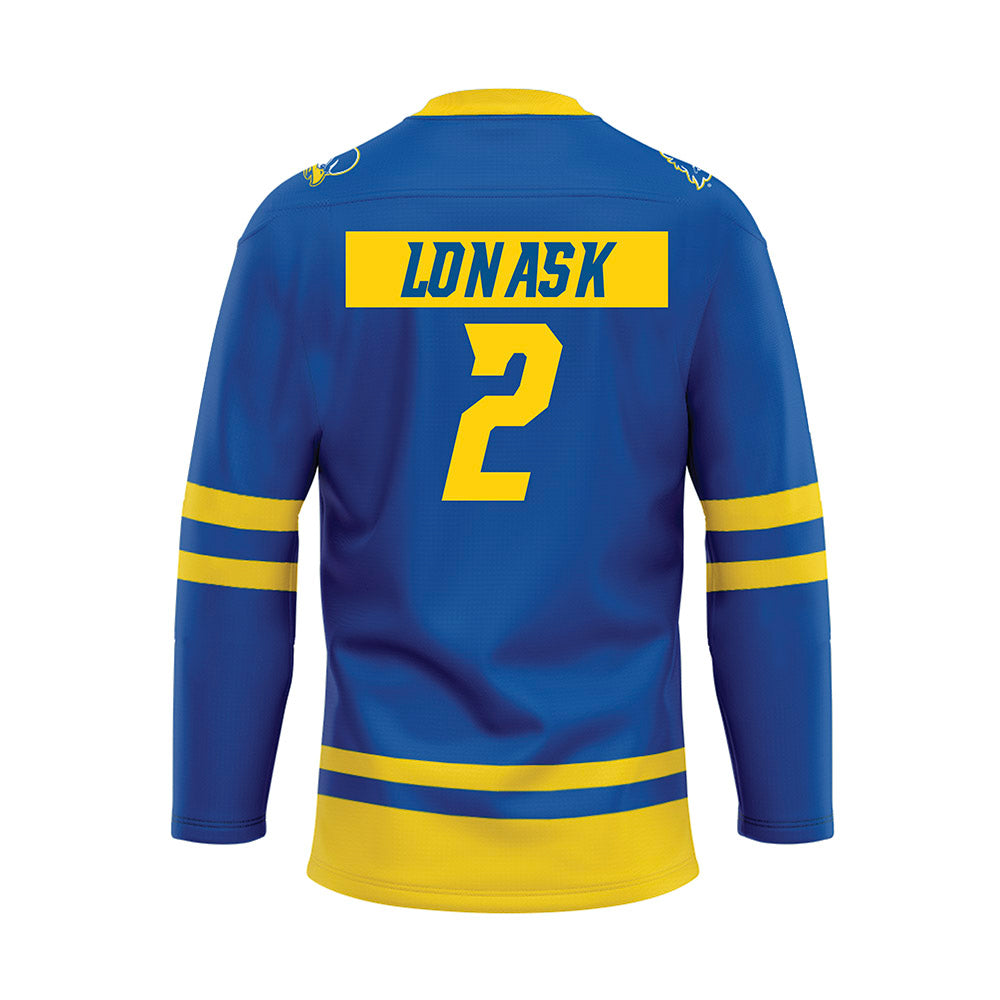 Delaware - NCAA Ice Hockey : Lexie Lonask - Royal Hockey Jersey-1