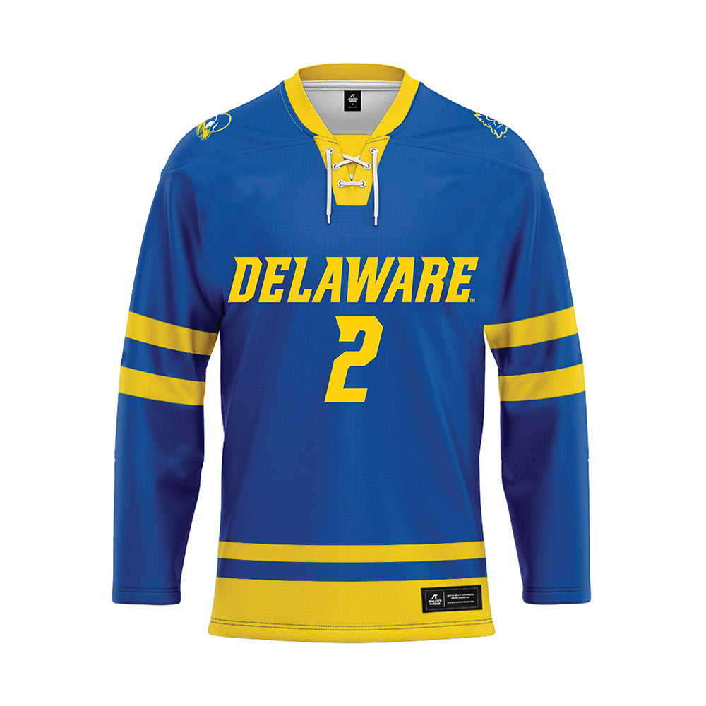 Delaware - NCAA Ice Hockey : Lexie Lonask - Royal Hockey Jersey-0
