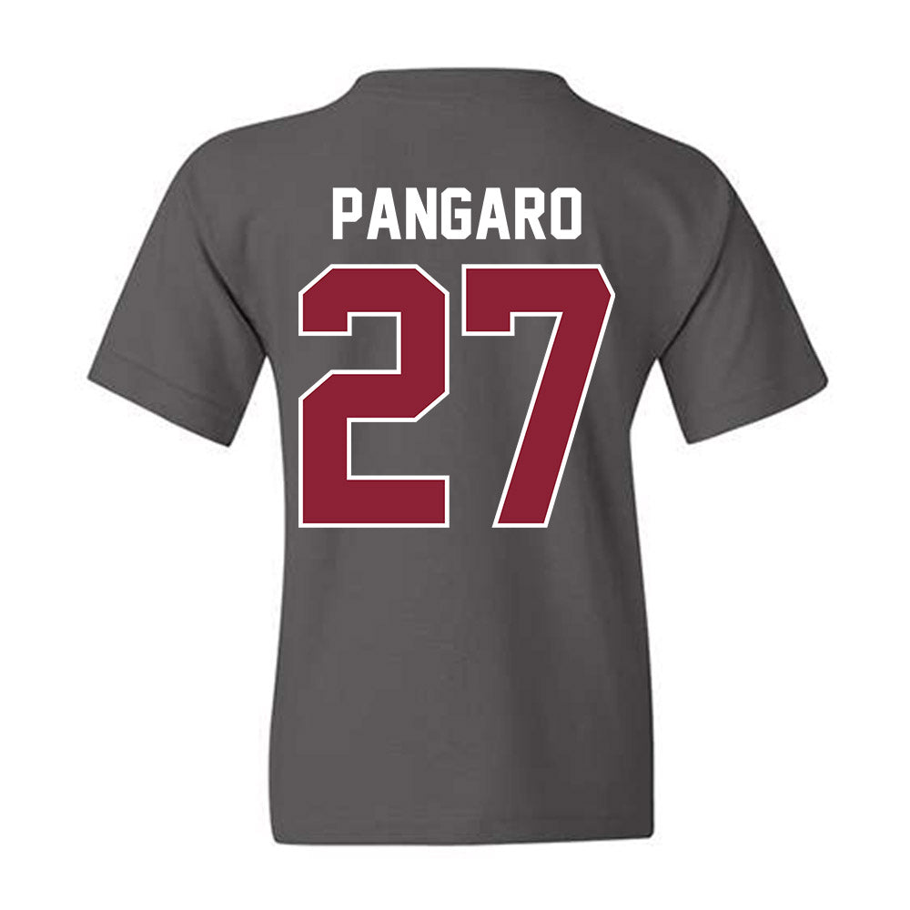 UMass - NCAA Football : Michael Pangaro - Vintage Football Youth T-Shirt-1