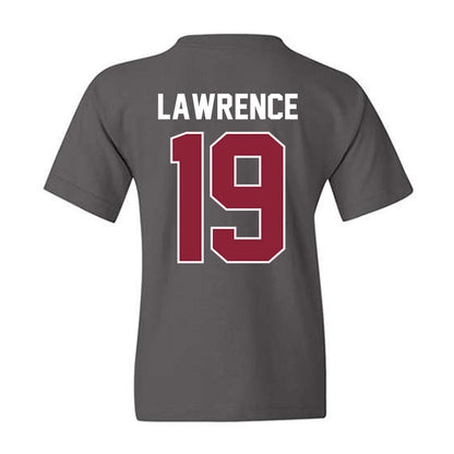 UMass - NCAA Football : Zach Lawrence - Vintage Football Youth T-Shirt-1