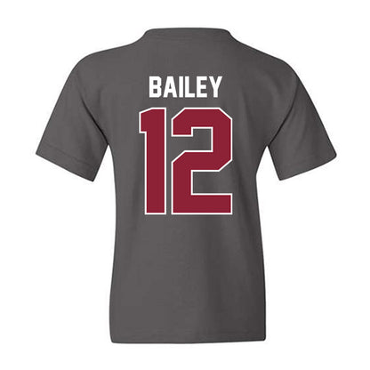 UMass - NCAA Football : Brennen Bailey - Vintage Football Youth T-Shirt-1