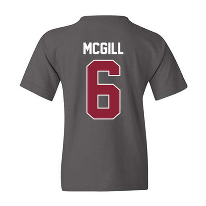 UMass - NCAA Football : Jeremiah McGill - Vintage Football Youth T-Shirt-1