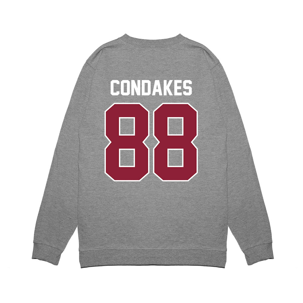 UMass - NCAA Football : John Condakes - Vintage Football Premium Crewneck Sweatshirt-1