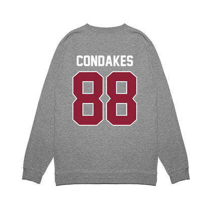 UMass - NCAA Football : John Condakes - Vintage Football Premium Crewneck Sweatshirt-1