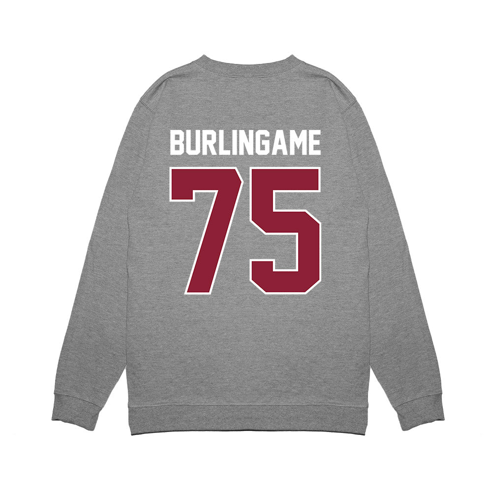 UMass - NCAA Football : Tanner Burlingame - Vintage Football Premium Crewneck Sweatshirt-1