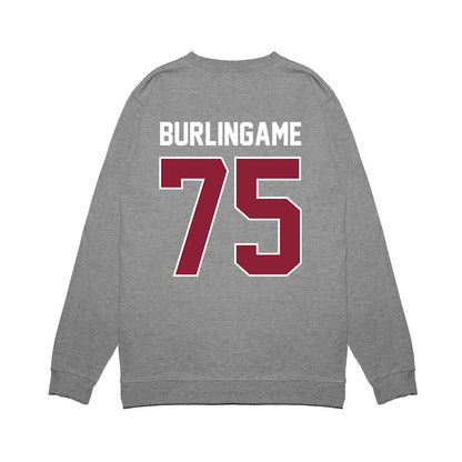 UMass - NCAA Football : Tanner Burlingame - Vintage Football Premium Crewneck Sweatshirt-1