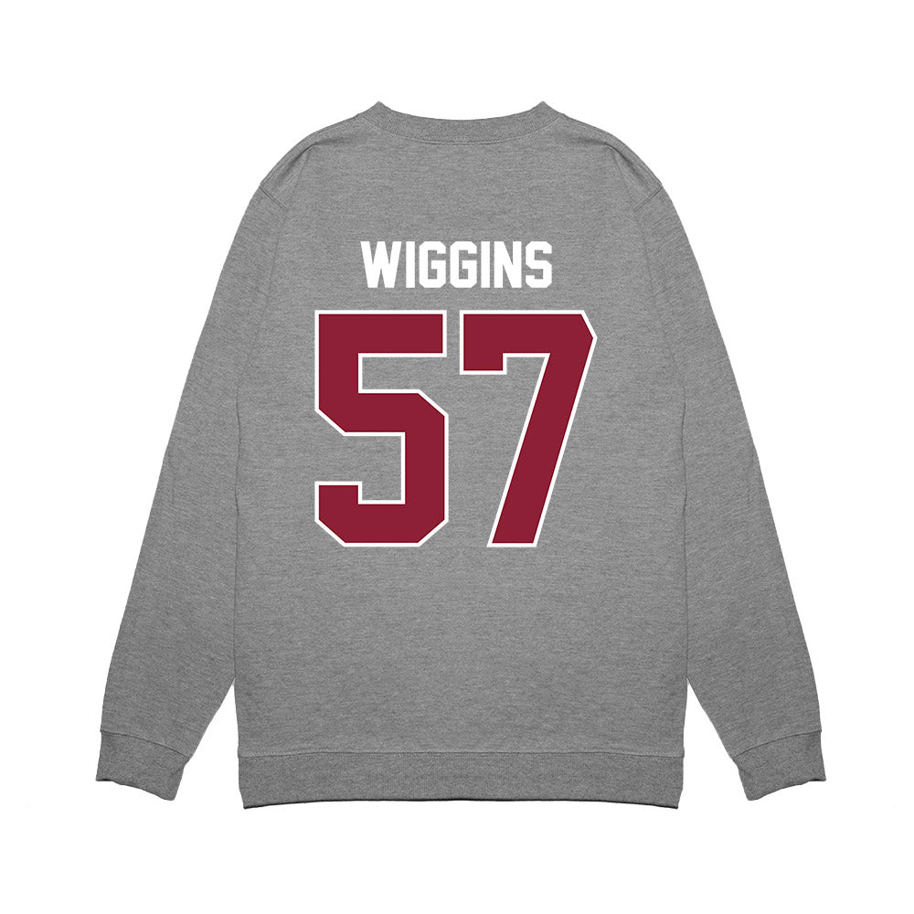 UMass - NCAA Football : Jaden Wiggins - Vintage Football Premium Crewneck Sweatshirt-1