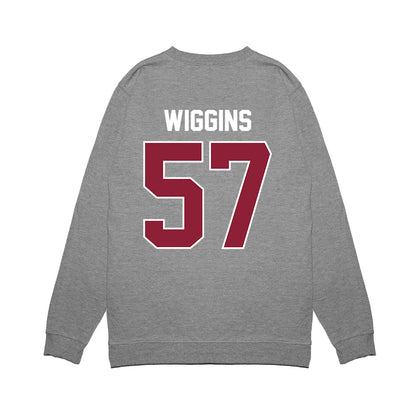 UMass - NCAA Football : Jaden Wiggins - Vintage Football Premium Crewneck Sweatshirt-1