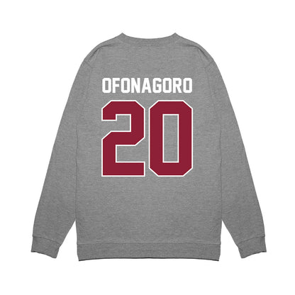 UMass - NCAA Football : Godson Ofonagoro - Vintage Football Premium Crewneck Sweatshirt-1