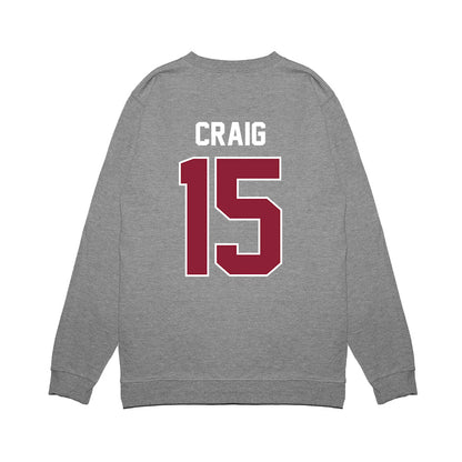 UMass - NCAA Football : Derrieon Craig - Vintage Football Premium Crewneck Sweatshirt-1