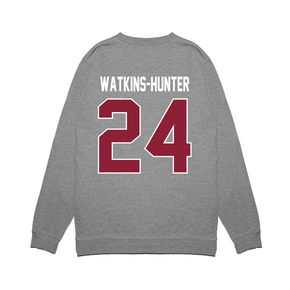 UMass - NCAA Football : Kamren Watkins-Hunter - Vintage Football Premium Crewneck Sweatshirt-1