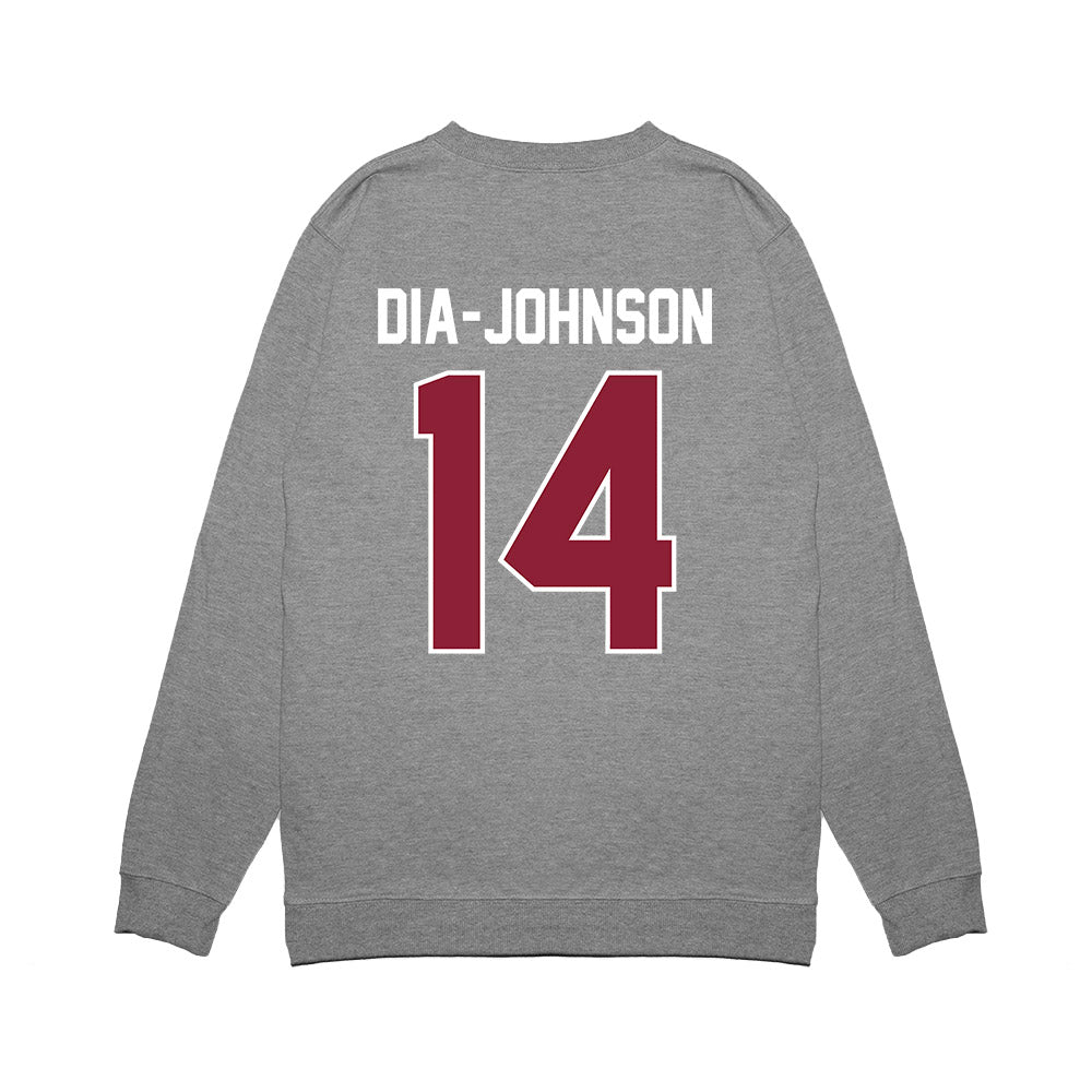 UMass - NCAA Football : Kezion Dia-Johnson - Vintage Football Premium Crewneck Sweatshirt-1