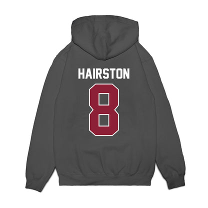 UMass - NCAA Football : Aj Hairston - Vintage Football Premium Hooded Sweatshirt-1
