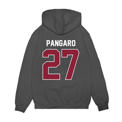UMass - NCAA Football : Michael Pangaro - Vintage Football Premium Hooded Sweatshirt-1