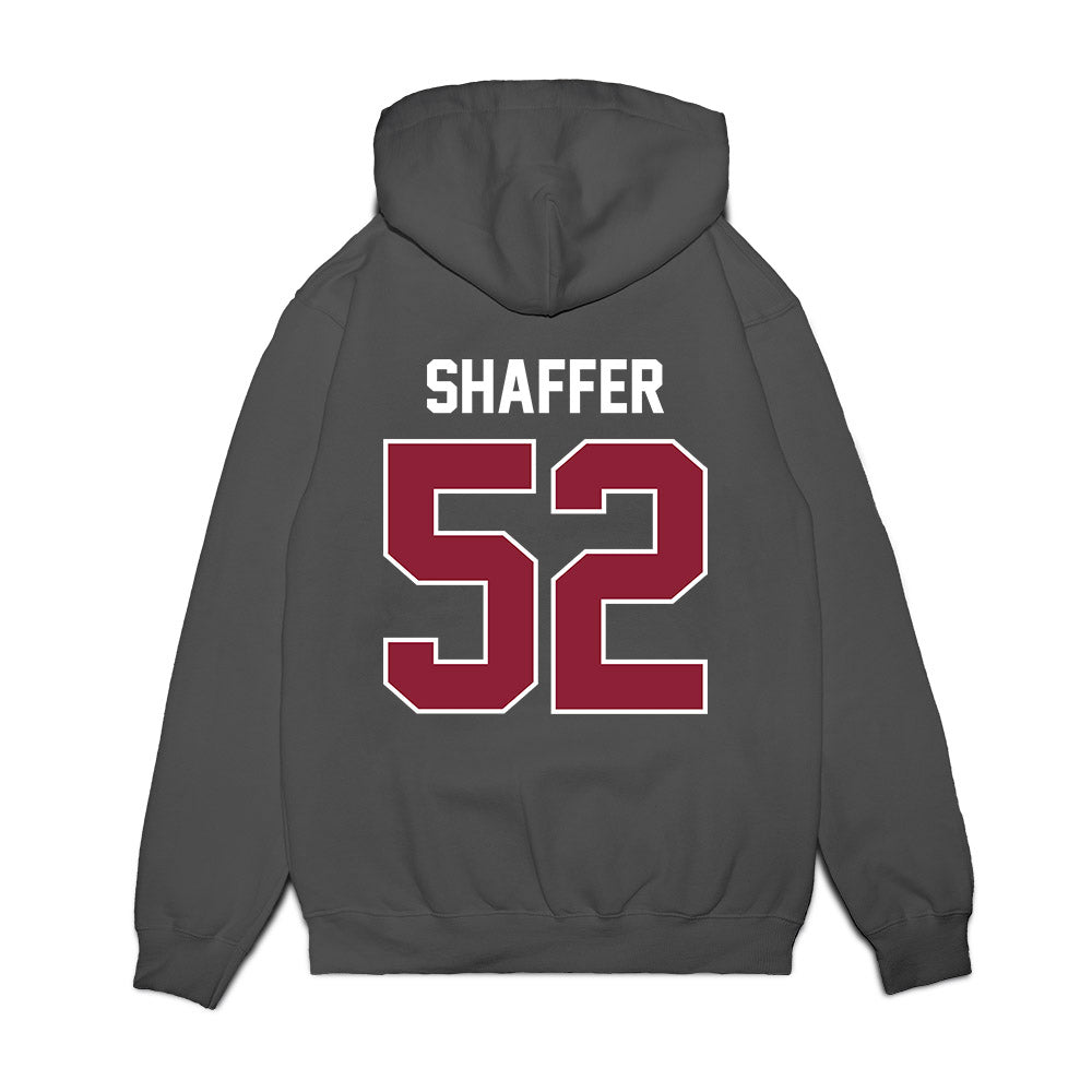 UMass - NCAA Football : Dean Shaffer - Vintage Football Premium Hooded Sweatshirt-1