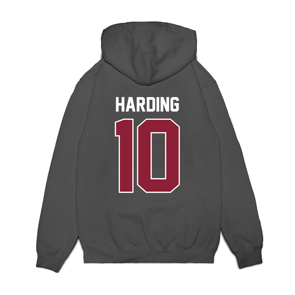 UMass - NCAA Football : TY Harding - Vintage Football Premium Hooded Sweatshirt-1