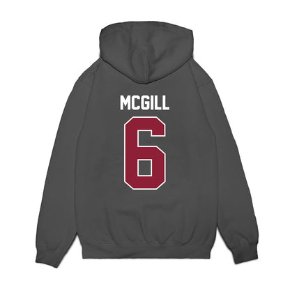 UMass - NCAA Football : Jeremiah McGill - Vintage Football Premium Hooded Sweatshirt-1