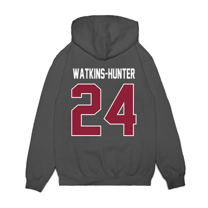 UMass - NCAA Football : Kamren Watkins-Hunter - Vintage Football Premium Hooded Sweatshirt-1
