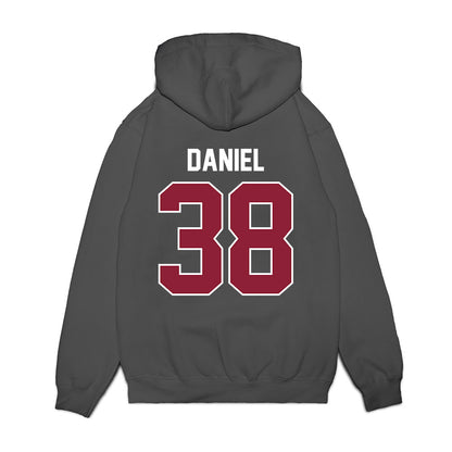UMass - NCAA Football : Zeraun Daniel - Vintage Football Premium Hooded Sweatshirt-1