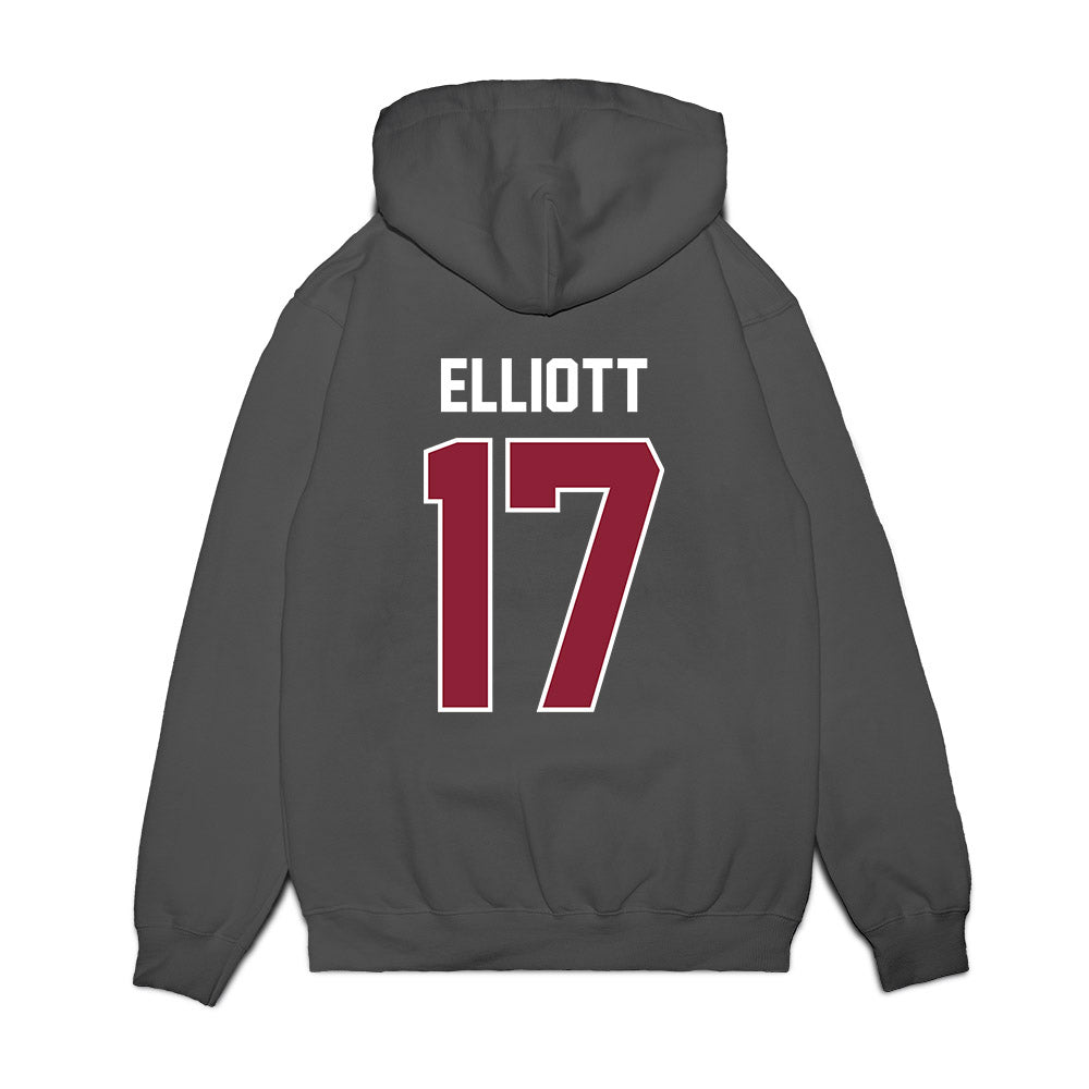 UMass - NCAA Football : Dallas Elliott - Vintage Football Premium Hooded Sweatshirt-1