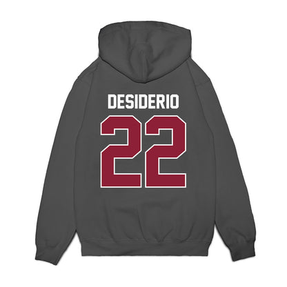 UMass - NCAA Football : Cookie Desiderio - Vintage Football Premium Hooded Sweatshirt-1