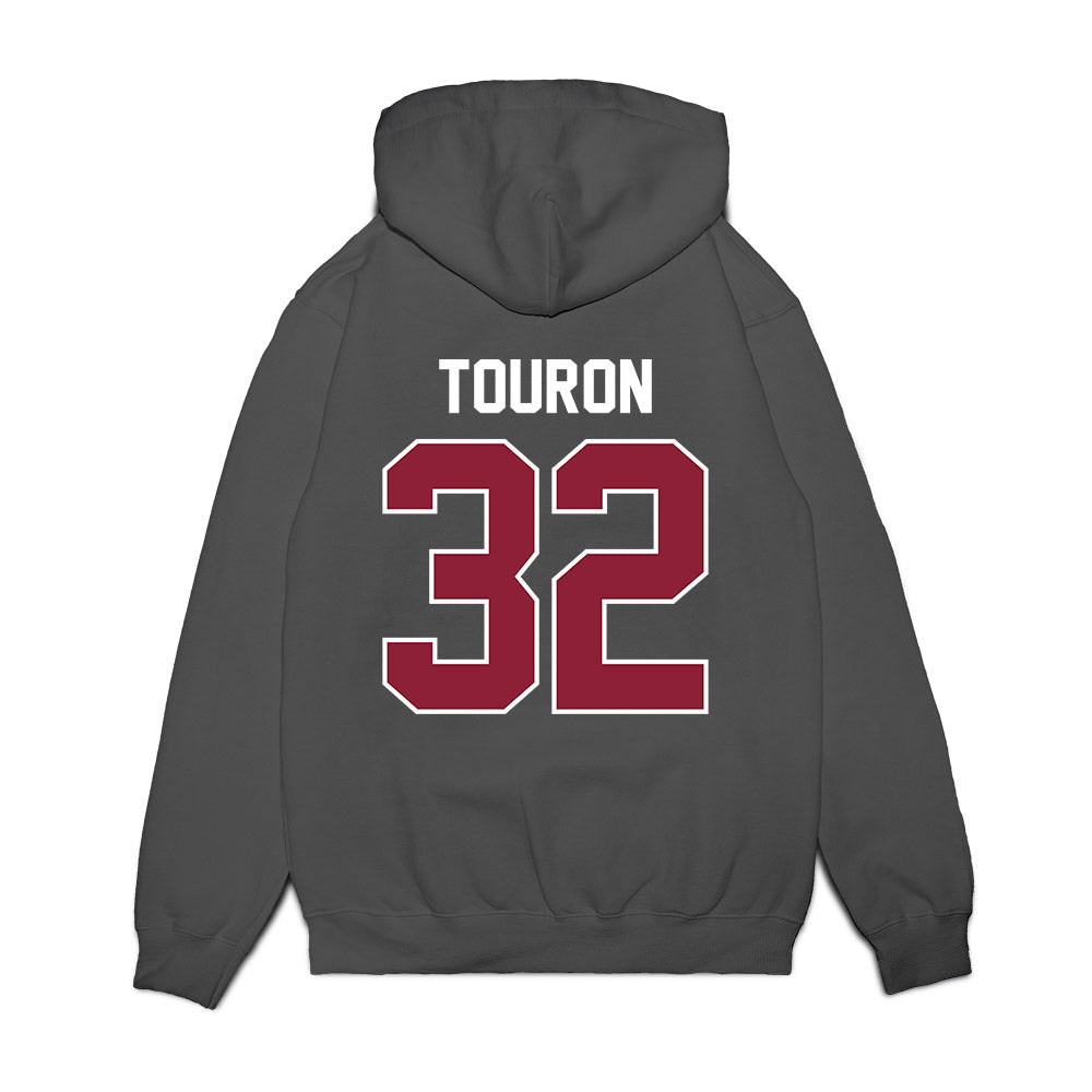 UMass - NCAA Football : Jose Touron - Vintage Football Premium Hooded Sweatshirt-1