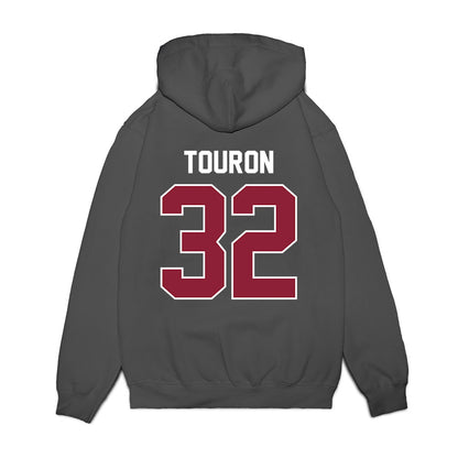 UMass - NCAA Football : Jose Touron - Vintage Football Premium Hooded Sweatshirt-1