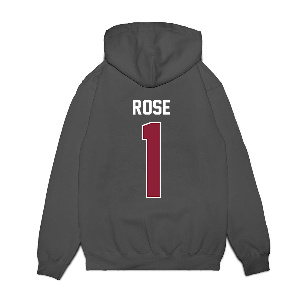 UMass - NCAA Football : Brandon Rose - Vintage Football Premium Hooded Sweatshirt-1