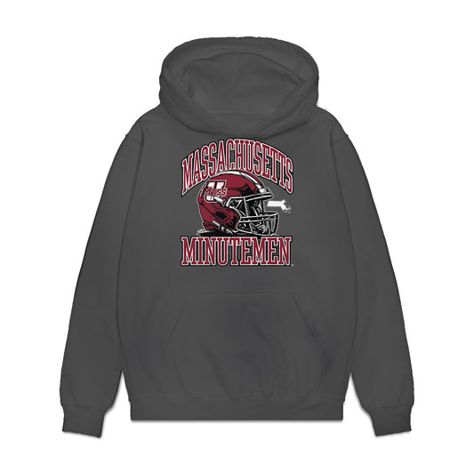 UMass - NCAA Football : Jermaine Wiggins Jr - Vintage Football Premium Hooded Sweatshirt-0