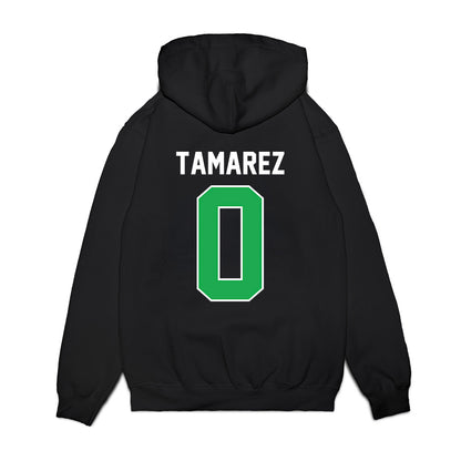 Marshall - NCAA Football : Deandre Tamarez - Vintage Helmet Premium Hooded Sweatshirt-1