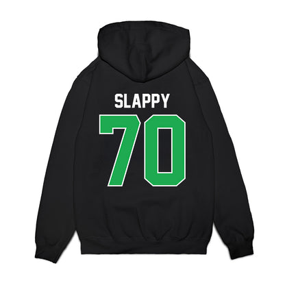 Marshall - NCAA Football : Jalen Slappy - Vintage Helmet Premium Hooded Sweatshirt-1