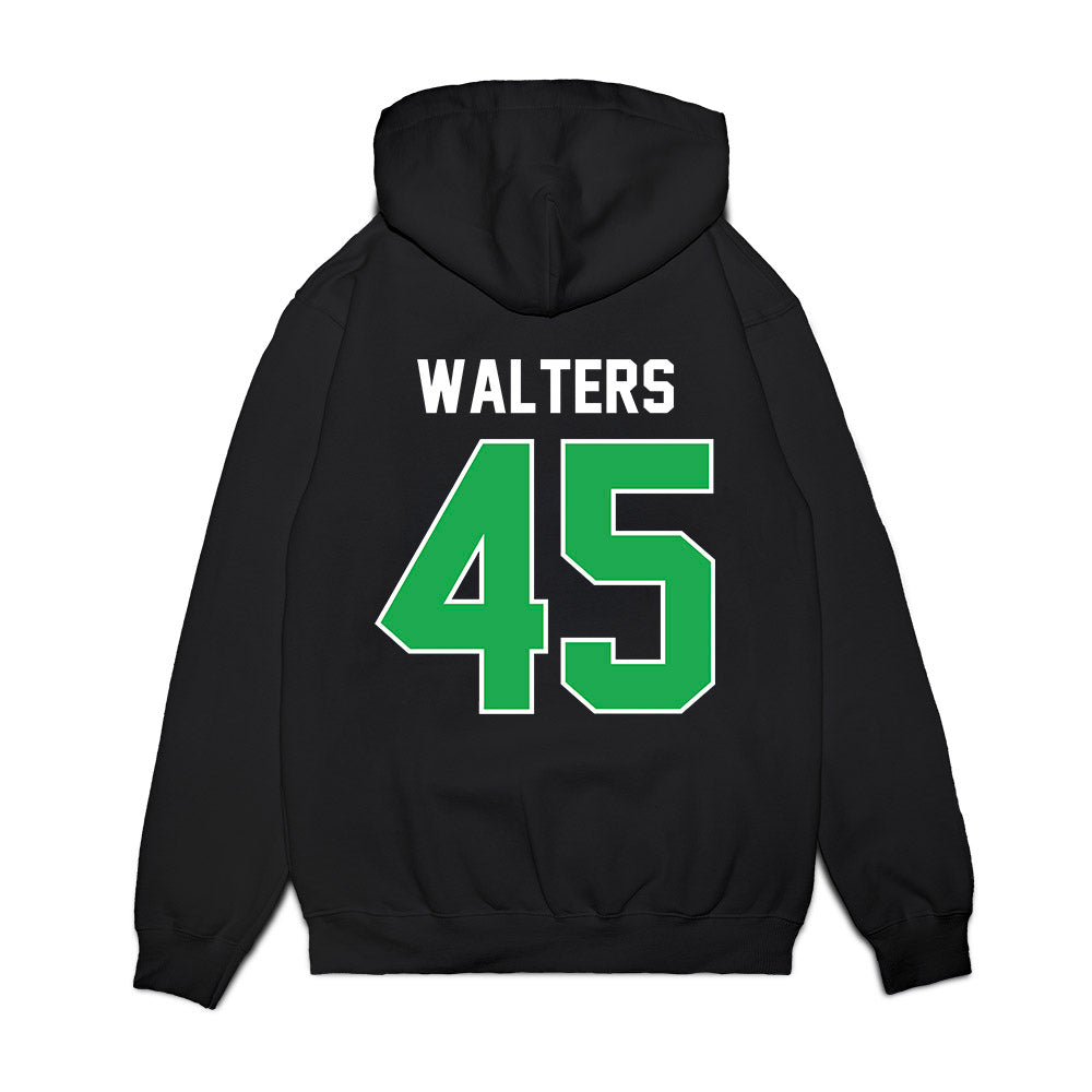 Marshall - NCAA Football : Brock Walters - Vintage Helmet Premium Hooded Sweatshirt-1