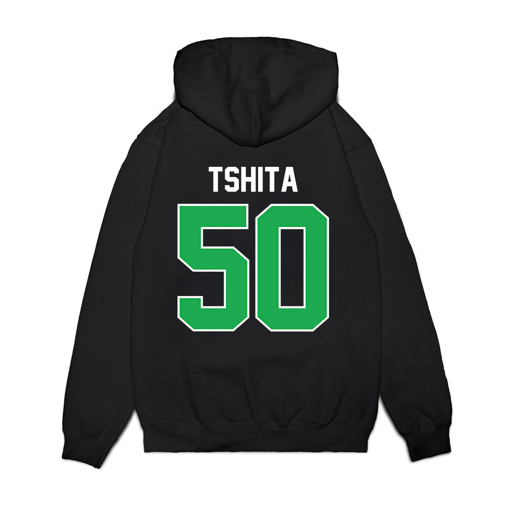 Marshall - NCAA Football : Beni Tshita - Vintage Helmet Premium Hooded Sweatshirt-1