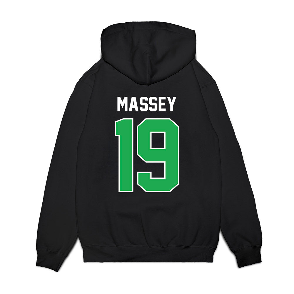 Marshall - NCAA Football : chase massey - Vintage Helmet Premium Hooded Sweatshirt-1