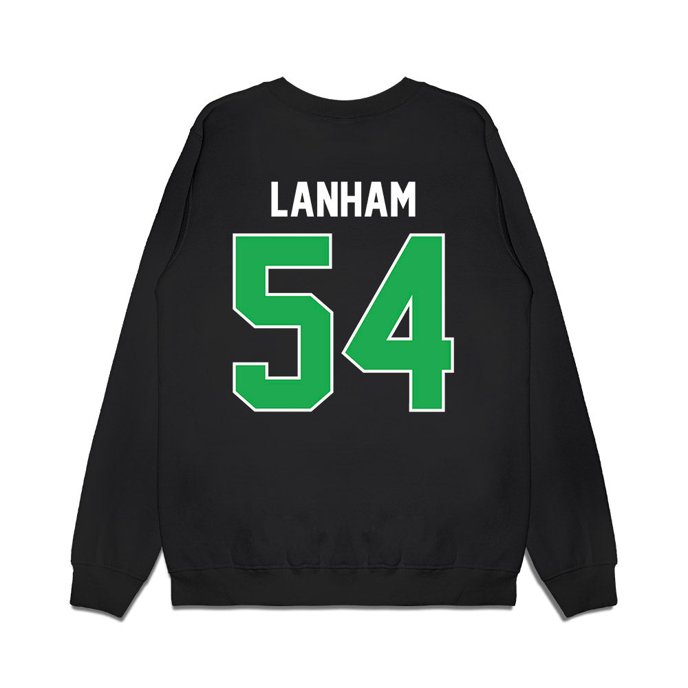 Marshall - NCAA Football : Drake Lanham - Vintage Helmet Premium Crewneck Sweatshirt-1