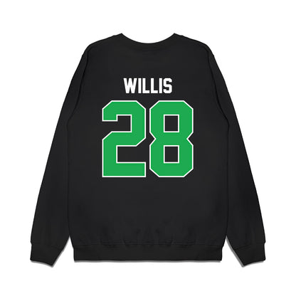 Marshall - NCAA Football : AD Willis - Vintage Helmet Premium Crewneck Sweatshirt-1