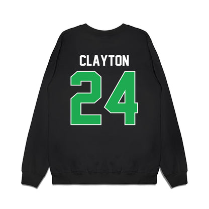 Marshall - NCAA Football : Jacarius Clayton - Vintage Helmet Premium Crewneck Sweatshirt-1